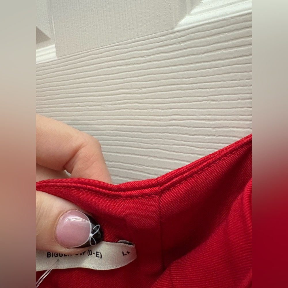 ❌SOLD❌House of CB Samaria Fit & Flare Midi Cocktail Dress Haute Red - Picture 9 of 11